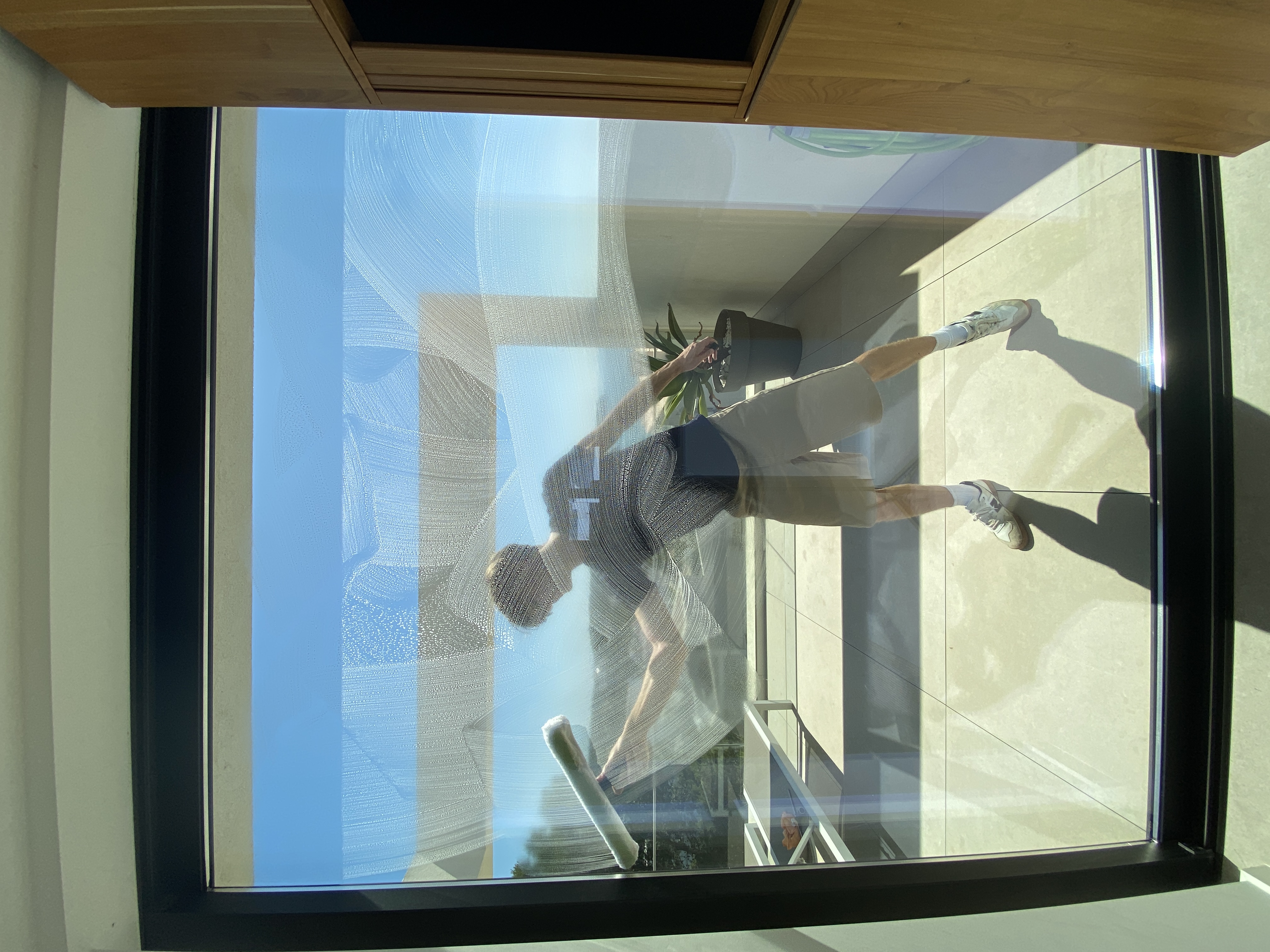 Professional Window Cleaning View